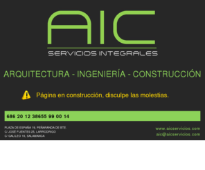 aicservicios.com: AIC SERVICIOS INTEGRALES
Proyectos y Servicios Técnicos: Arquitectura - Ingeniería - Construcción