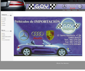 autosgoy.com: Automóviles Goy
Welcome to Car Scripts. For approved used vehicles.