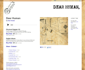 dearhuman.org: Dear Human, by Dear Human
7 track album