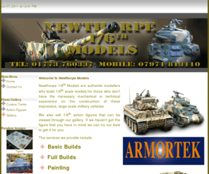 newthorpemodels.co.uk: Home - Newthorpe Models action models and military vehicles - 01773 760 337
Newthorpe Models specialists in scale models and controlled military vehicles