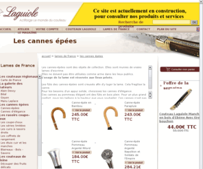 canne-epee.com: Laguiole Actiforge : Les cannes et cannes epees au pommeau elegant taillees a votre hauteur
Laguiole Actiforge a le plaisir de vous proposer une canne epee qui vous fera remonter le temps.