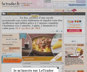 letrader.fr: LeTrader : Achetez groupés !
