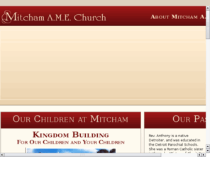 mitchamamechurch.org: Mitcham A.M.E. Church
A Ministry of Love