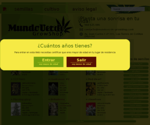 mundoverde-growshop.com: Mundo Verde GrowShop
Mundo Verde GrowShop – Planta una sonrisa en tu vida