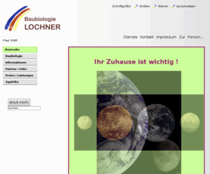 baubiologie-lochner.de: Baubiologie Lochner
Ihr Zuhause ist wichtig !  space 