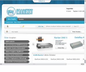 web-bakkal.com: KVM-MARKET
TÃ¼rkiye'de faaliyet gÃ¶steren tek KVM Switch odakli firma olan Artifeks Bilisim'in Online Alisveris Portali
