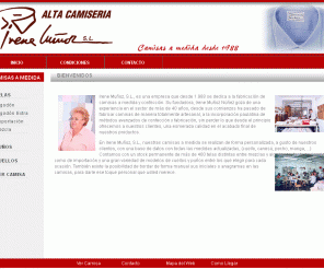 camiseriairenemunoz.com: Camiseria Irene Muñoz
camisas a medida