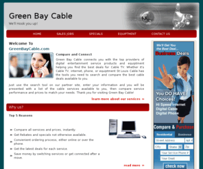 greenbaycable.com: GreenBayCable
Green Bay Cable