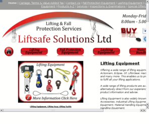 liftsafesolutions.com: liftsafesolutions.com
liftsafe solutions, lifting equipment, fall protection equipment, lifting gear, material handling, drum handling, lashing equipment, height safety