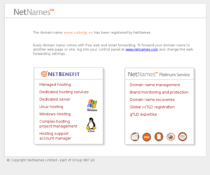 sabicip.es: The domain DOMAIN is registered by NetNames
