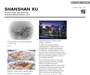 shanshanxu.com: Shanshan Xu
Urban design and planning shanshan@shanshanxu.com