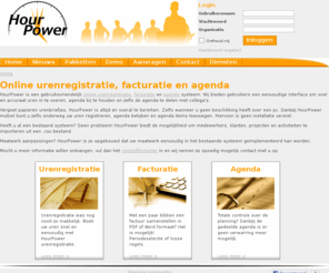 online-urenregistratie.com: HourPower Online Urenregistratie - Facturatie - Agenda
HourPower online urenregistratie - facturatie - agenda. Eenvoudig, veilig en snel. Vanaf 9,17 euro per maand.