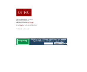 orachost.net: Orac Managed Hosting
Orac Managed Hosting