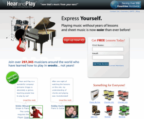 successwithcourse.com: Online Piano Lessons: Music courses, Music Lessons, And Piano By Ear Resources
Learn music by ear. Free piano lessons, keyboard lessons, guitar lessons, vocal lessons, drums lessons, and more!