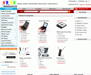 online electronics store