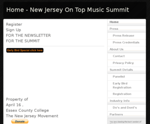 njotmusicsummit.com: Home - New Jersey On Top Music Summit
