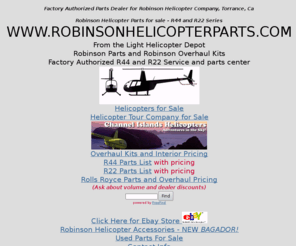 robinsonhelicopterparts.com: Robinson Helicopter Parts and Overhaul
Robinson Helicopter parts, repair and overhaul  for R44 and R22