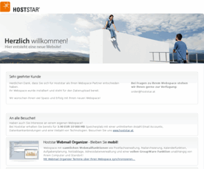 verpackung-logistik.com: Hoststar - Webspace und Hosting mit vielen Vorteilen - Top Webhosting zum sensationellen Preis
Die Webspace Angebote von Hoststar bieten umfangreiche Profifunktionen zu einem gÃ¼en Pauschalpreis. Beste Performance, sowie jahrelange Erfahrung als Web Hosting Anbieter bieten Ihnen beste Voraussetzungen fÃ¼en erfolgreichen Internetauftritt!