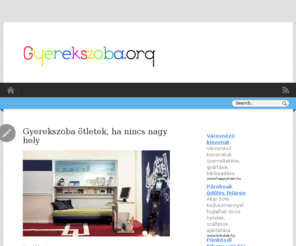 gyerekszoba.org: gyerekszoba.org | Gyerek-és tinédzser szoba ötletek minden szülőnek!
