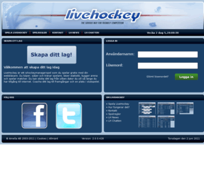 livehockey.se: LiveHockey
LiveHockey är ett onlinespel där du är manager för ett ishockeylag.