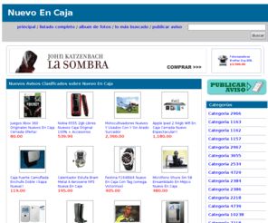 nuevoencaja.com.ar: Nuevo En Caja
Nuevo En Caja