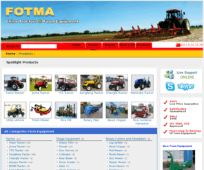 china-tractors.com: Farm Equipment, Tractor and Farm Implements from China-Tractors.com for All Farming Equipment.
Farm Equipment at China-Tractors.com: Your source for full line of Chinese Farm Equipment, tractors, Farm Implements etc all kinds of farming equipment.