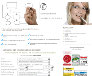 krankenversicherung-beamter.de: Krankenversicherung Beamte und Beamtenanwärter, Krankenversicherung, Referendar,
Vergleich der Private Krankenversicherungs Tarife für Beamte und Beamtenanwärter. Krankenversicherung Beamte. Sparen sie durch unseren Service bis zu 2400 Euro im Jahr.