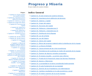 progresoymiseria.com.ar: Progreso y Miseria   » Indice General
