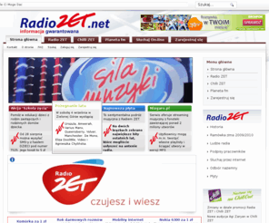 radiozet.net: Strona główna - RadioZET.net - informacja gwarantowana
RadioZET.net - pierwsza i jedyna nieoficjalna strona o Radiu ZET. Informacje o ramówce, programach. Osobowości Radia ZET. Najświeższe wiadomości. Forum dyskusyjne.