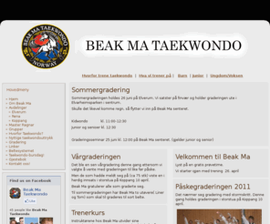 beakma.no: Beak Ma Taekwondo Norge- Elverum, Rena og Koppang
Elverum, Koppang og Rena TAEKWONDO