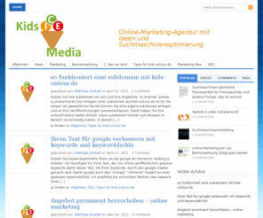 kidsicemedia.de: Marketingagentur mit Ideen für Social Media Marketing
Marketingagentur mit Ideen für die Zielgruppe Familie und Social Media Marketing Ideen