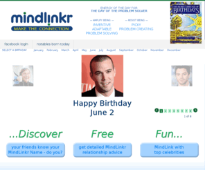 mypersonologycommunity.com: MindLinkr - MAKE THE CONNECTION
MindLinkr - MAKE THE CONNECTION