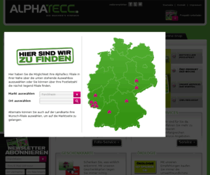 alphatecc.com: ALPHATECC. - Ihr Fachmarktkette für Elektrogeräte
ALPHATECC. - Ihr Fachmarktkette für Elektrogeräte - Jede Woche neue Angebote und Öko-Produkte.