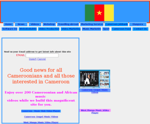 cameroonoboso.com: Cameroon web Portal for information, entertainment, music videos (makossa,coupe, African gospel music, ndombolo etc), education, business and sport
