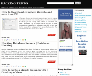 geekhack.in: HACKING TRICKS
free hacking tools hacking videos download free watch online hacking live download free hacking fun stuff good real hacking tools working security hacking tools Learn hacking free online free windows tricks working mobile mobile hacking tips tricks tips and tricks hack hacking online hack geeks geek hacking hotmail hacking yahoo hacking password hacking create virus rapidshare hacking