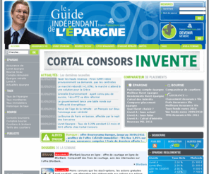 guide-independant-epargne.org: Epargne, placement assurance-vie, livret A  Z, bourse : guide de l'pargne
Epargne, Livret A  Z et placement financier : Le guide indpendant de l'pargne vous permet de retrouver les offres de placements financiers : assurance-vie, livret pargne, bourse, compte rmunr, PERP. Tous les dtails pour gagner plus d'intrts avec votre argent !