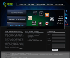 huskerinfotech.com: Husker Infotech - iPhone Applications Development | PHP Development | Hire PHP Website Developer | ASP.NET Web Development | iPhone iOS4 App Developer  | Custom Website Design | Android App Development | iPad Apps Development | Open Source Development Customization | Expert iPhone Application Developer | Magento Developer | Joomla Developer | E-Commerce Development | IT Consulting
