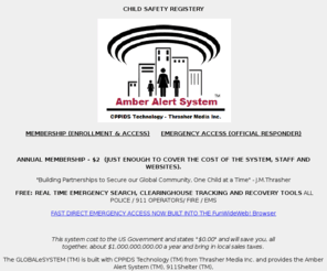 amberalertsystemid.com: Amber Alert System TM
Amber Alert Free Account for Every Child