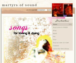 martyrsofsound.com: Martyrs of Sound - Martyrs of Sound - Home
martyrs of sound mantra chill music uncoiled