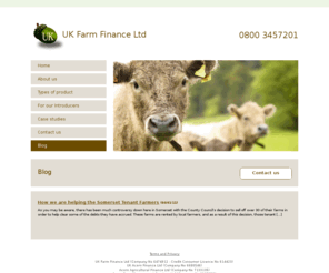 ukfarmfinanceblog.com: Blog - UK Farm Finance Ltd - farm loans and farm financing for farmers
UK Farm Finance are specialists in providing farm loans and farm financing for farmers in England, Scotland and Wales.