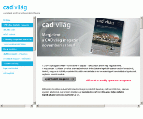 cadvilag.hu: CADvilag Magazin
