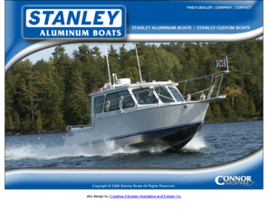 connorindustries.com: Stanley Aluminum Boats - Aluminum Boat
Built in Parry Sound, Ontario by Connor Industries; aluminum boat, custom aluminum Boat, Welded Aluminum, Commercial Boat, Center Console Boat. Stanley manufactures custom built all welded aluminum boats.