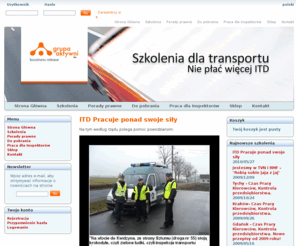 czaspracy.com: SzkoleniaKierowców.com z zakresu czasu pracy oraz kontroli przedsiębiorstwa. Ewidencja oraz rozliczanie czasu pracy. Profesjonalne doradztwo i oprogramowanie w transporcie.
Szkolenia dla kierowcow i firm transportowych. rozliczanie czasu pracy kierowcy. porady prawne. wszystko na temat czasu pracy i jego rozliczania a także na temat tachografów cyfrowych i analogowych.