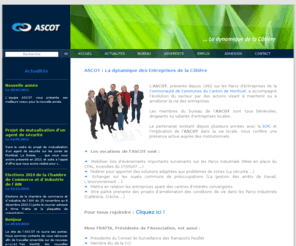 viaascot.com: ASCOT - La dynamique de la Côtière - Club des entreprises de Montluel
Accompagne l\évolution du secteur de Montluel par des actions visant à maintenir ou à améliorer la vie des entreprises.