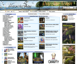 harmonicflow.com: Download Games and Free Online Games | Harmonic Flow
Harmonic Flow is a game developer and distributor of downloadable games. Download Games like Shiver: Vanishing Hitchhiker Collector's Edition, Delicious - Emily`s Childhood Memories Premium Edition and Empress of the Deep 2: Song of the Blue Whale Collector's Edition.