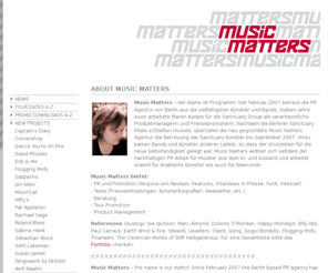 musicmatters.de: Music Matters
