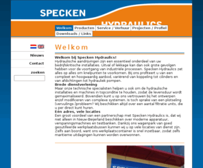 speckenhydraulics.com: speckenhydraulics.com
Website van Specken Hydraulics te Nieuw Beijerland