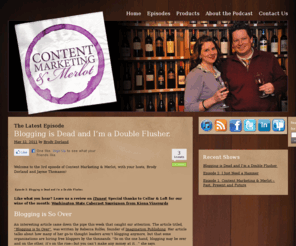 contentmarketingandmerlot.com: Content Marketing & Merlot Podcast - Content Marketing Strategy, Tools & Expert Interviews
