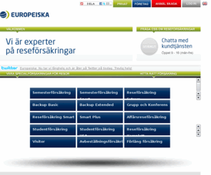 europeiskareseforsakringar.com: Startsida - Köp reseförsäkring på Europeiska - Europeiska
Köp reseförsäkring av marknadsledande Europeiska.