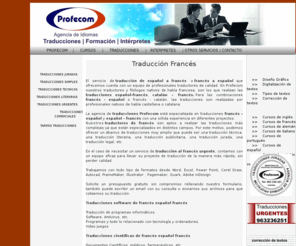 traduccionfrances.com.es: Traduccion Francés - Traducciones frances español francés - Traductor profesional frances
Traduccion de francés, Tel. 963236251 - Agencia de traducciones en España, Traducciones juradas, traductores jurados, francés, español, Traductor jurado frances espanol,